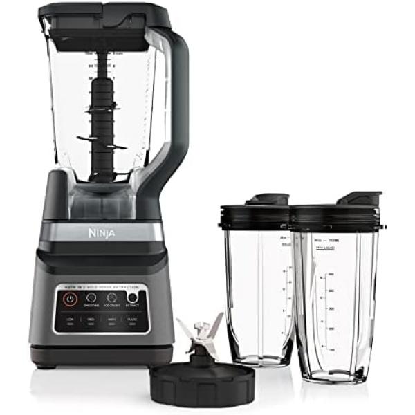 Ninja BN751 Professional Plus DUO Blender, 1400 Peak Watts, 3 Auto-IQ Programs