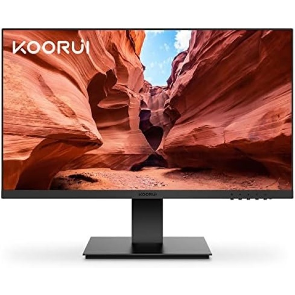 KOORUI 24 Inch Monitor, Full HD 1080p VA LED Computer Monitor, 75Hz FHD